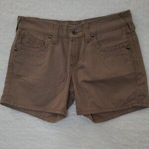 Ariat Brown Boyfriend Shorts size 27R
